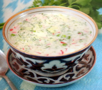 Узбекский суп чалоп, Супы