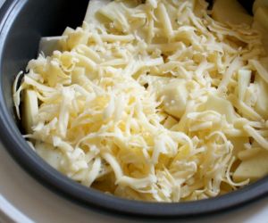 Картофель, запеченный с сыром в мультиварке, Для мультиварки