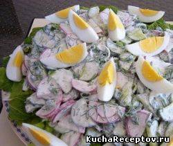 салат " весна ", Овощные салаты