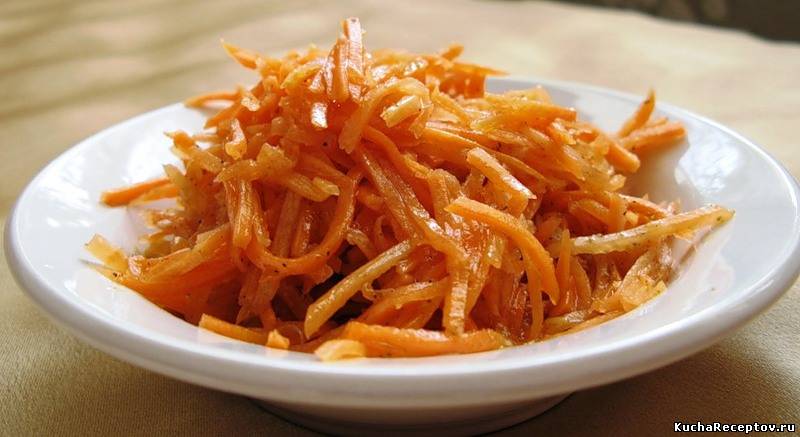 Салат  "Морковь по-корейски", Овощные салаты