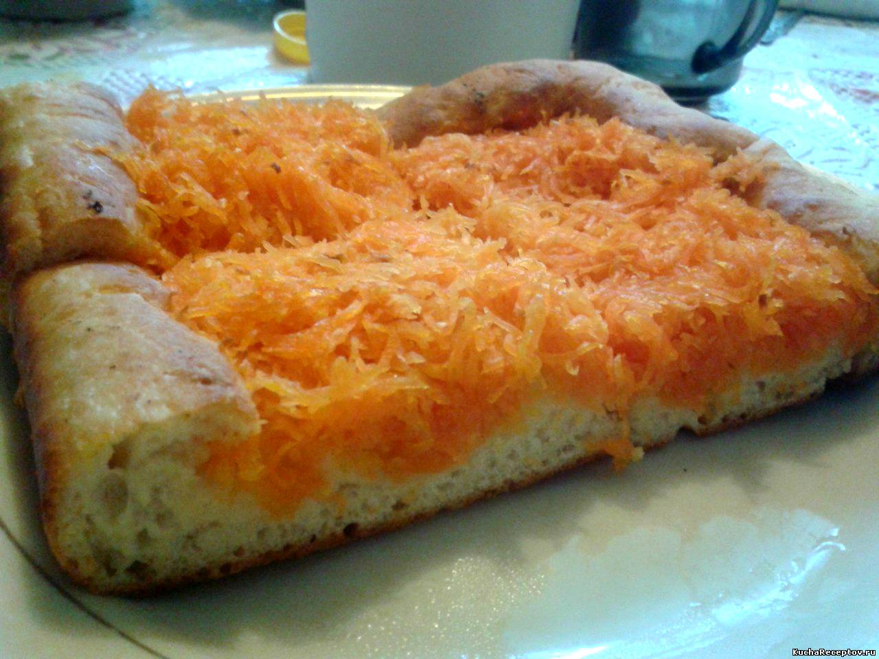 Морковный пирог, Сладкая выпечка
