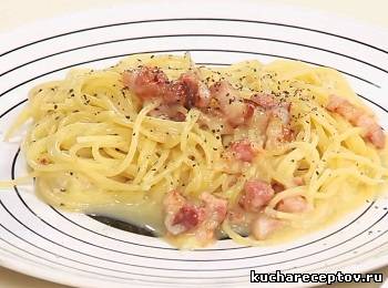 Спагетти карбонара, Макароны (паста)