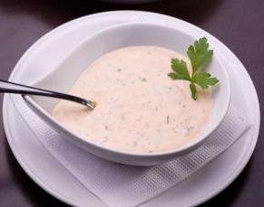 Грибной суп пюре из шампиньонов со сливками, Супы
